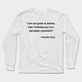 friends dialogue Long Sleeve T-Shirt